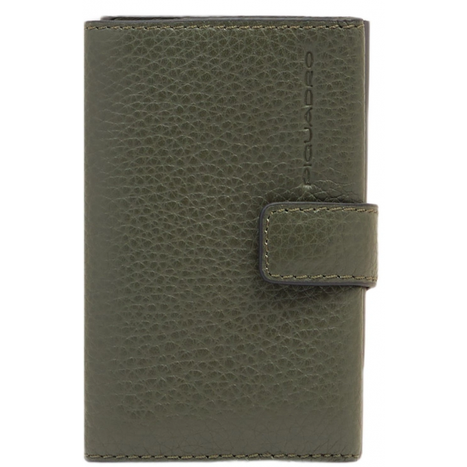 Чехол для кредитных карт PIQUADRO MODUS SPECIAL оливковый металл/кожа PP5649MOSR/VEVE