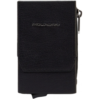 Чехол для кредитных карт PIQUADRO SOLM PP5585S141R/N черный кожа Чехол для кредитных карт PIQUADRO SOLM PP5585S141R/N черный кожа