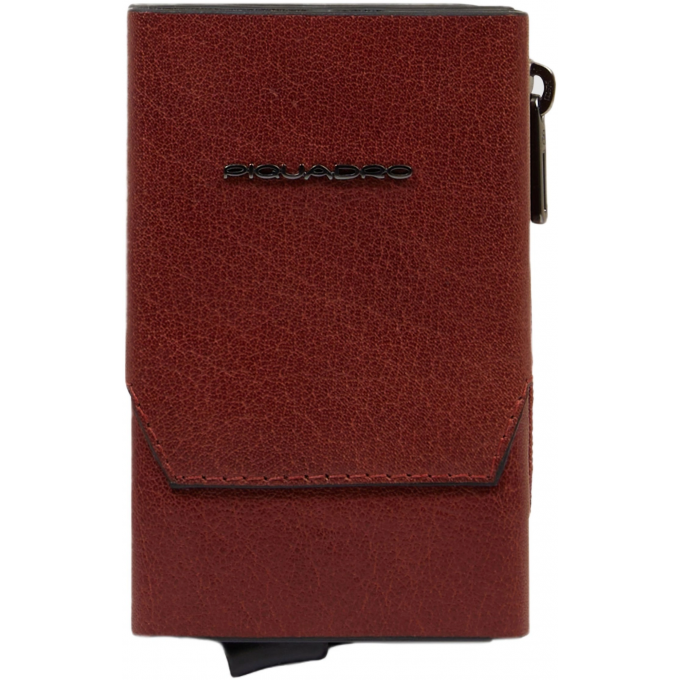 Чехол для кредитных карт PIQUADRO SOLM табачный натуральная кожа PP5585S141R/CU