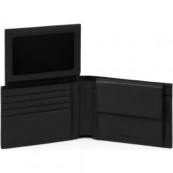 Кошелек мужской PIQUADRO BLACK SQUARE PU1392B3R/N черный Кошелек мужской PIQUADRO BLACK SQUARE PU1392B3R/N черный