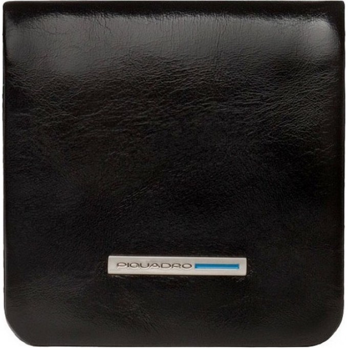 Монетница PIQUADRO BLUE SQUARE (черный) PU2636B2/N Монетница PIQUADRO BLUE SQUARE (черный) PU2636B2/N