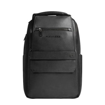 Рюкзак мужской PIQUADRO SOLM CA7022S141/N черный кожа
