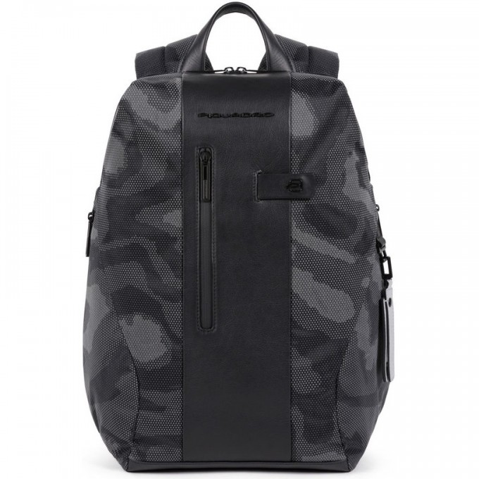 Рюкзак PIQUADRO BRIEF2 (черный камуфляж) CA5478BR2/CAMOREFN