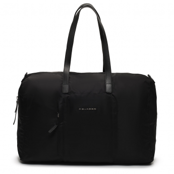 Сумка женская PIQUADRO LYRA BV6722W92T/N черная ткань/натуральная кожа