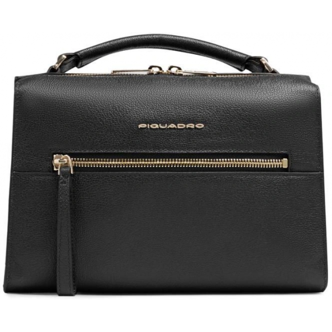 Сумка женская PIQUADRO PATRICIA черная натуральная кожа BD6954W140/N